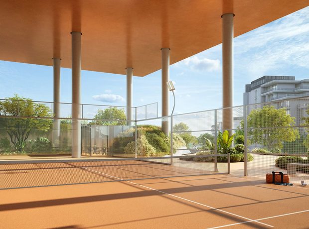 Padel courts